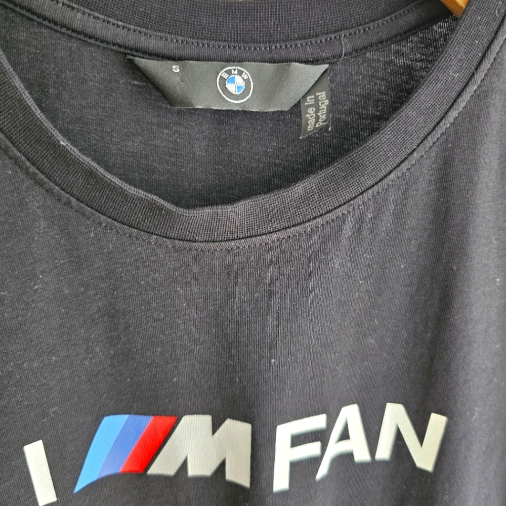 🇩🇪 BMW IM FAN Black Graphic T-Shirt - Picture 5 of 12